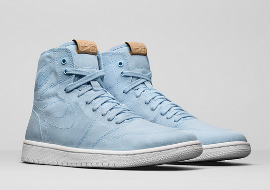 2017 Air Jordan 1 High GS Blue Decon Easter Shoes